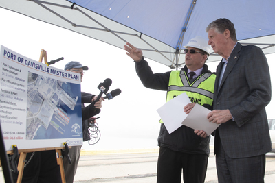 Order in the Port: Work underway to rebuild Quonset’s Pier 1 | News ...