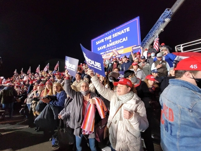 Will Trump’s Georgia rally be a lifeline or an anchor for the GOP candidates he seeks to boost?