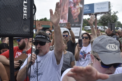 Operation Save America anti-abortion event offers mixed messages of calls to violence
