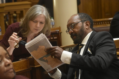 Kemp rejects calls to redraw this year’s political maps, early voting surge and other news