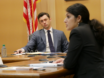 Doctors at Ossoff Decatur hearing say Georgia’s six-week abortion ban endangers patients