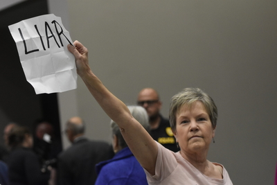 Protesters arrested, shocked with Tasers at U.S. Rep. Marjorie Taylor Greene’s town hall
