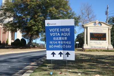 Two Democrats advance to a December runoff for Georgia state House seat in Gwinnett County