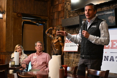Kemp backs Mike Collins in Georgia’s U.S. Senate race with election less than two months away