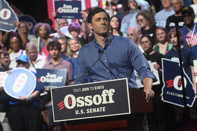 Top U.S. Senate Republican stumps with Collins in Georgia as seat appears to slip out of reach