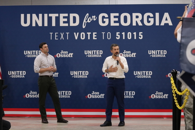 Georgia draws high-profile boosters to the campaign trail as candidates enter the homestretch
