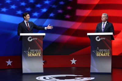 Collins, Ossoff trade personal insults during Georgia’s first U.S. Senate debate