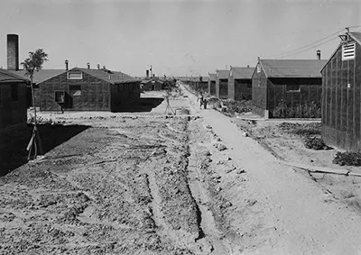 Minidoka War Relocation Center in the 1940s
