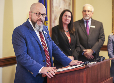 Idaho Senate Assistant Minority Leader James Ruchti, D-Pocatello,