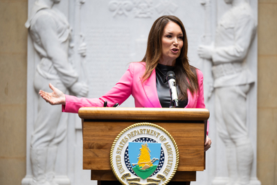 U.S. Department of Agriculture Secretary Brooke Rollins delivers remarks