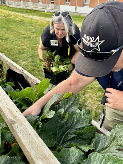 Idaho Veteran Group corrections garden