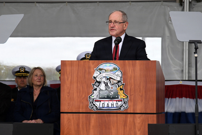 U.S. Sen. Jim Risch, R-Idaho, delivers remarks
