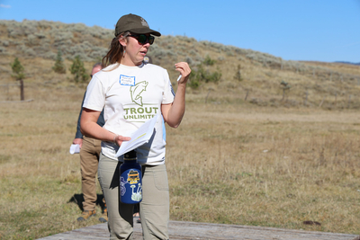 Hannah Murphy, southeast Idaho project manager for Trout Unlimited