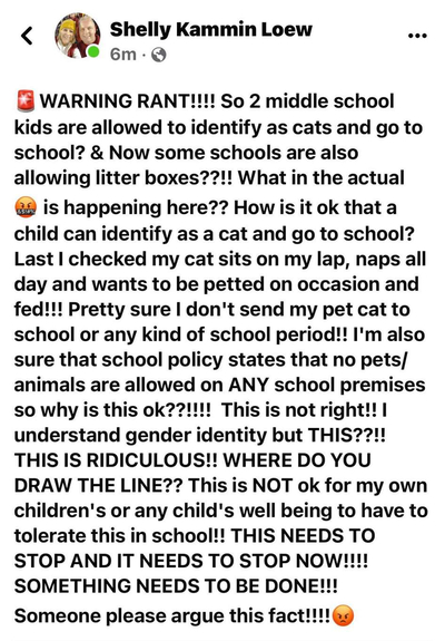 Carroll superintendent: No litter boxes in schools