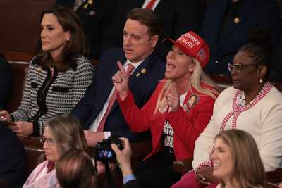 Biden warns ‘freedom and democracy are under attack’ in fierce State of the Union address