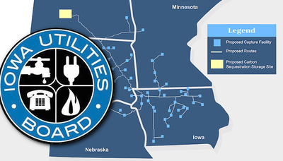 Proposed new route for Summit pipeline would impact 12 Iowa counties