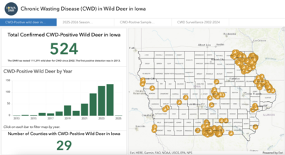 DNR to train chronic wasting disease ambassadors in Black Hawk and Marshall counties
