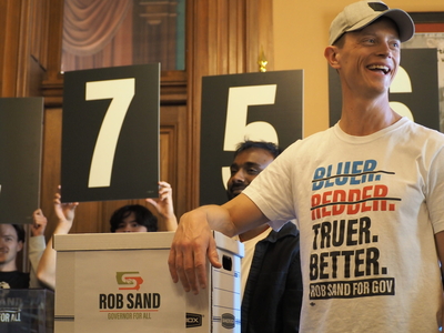 Rob Sand, Randy Feenstra file petitions for 2026 gubernatorial runs