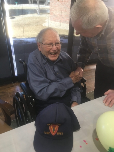 Waterloo Iwo Jima Marine gets final ‘Oorah!’