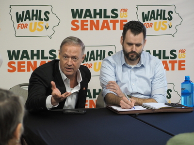 Sen. Zach Wahls, Rep. Josh Turek call for voters support ahead of primary