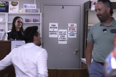 Rural Iowa pharmacy owner tells Josh Turek federal action needed to stay open&nbsp;
