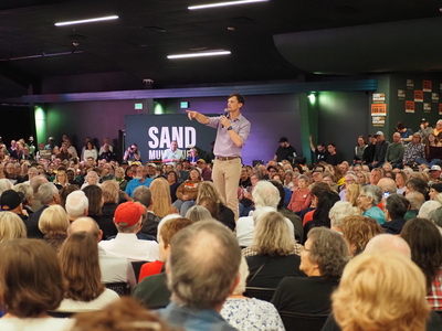 Sand completes second 99-county town hall tour of gubernatorial campaign