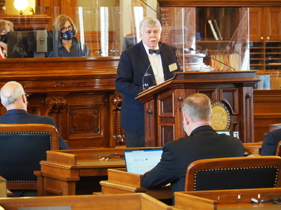 Rep. Henry Helgerson, D-Wichita,