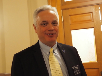 Rep. Ron Bryce said he witnessed a failed abortion when he was a Texas medical resident. (Rachel Mipro/Kansas Reflector)