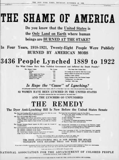 Confronting history, Congress studies addition of lynching sites to national park system