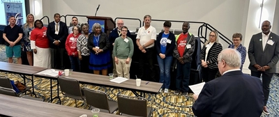 Terrence Martin, the first Black AFT Michigan president in history, is elected to a full term