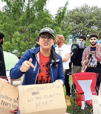 Wayne State University stays remote for second day over Pro-Palestinian encampment impasse