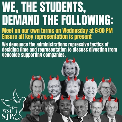 Wayne State University stays remote for second day over Pro-Palestinian encampment impasse