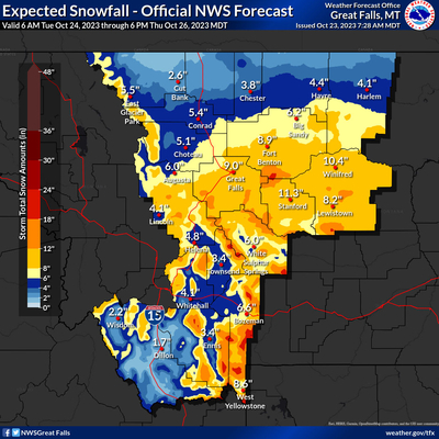 First major snow, freezing temps of season expected this week across ...