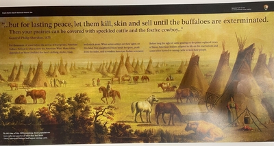 What National Park Service interpretive material in Montana has been flagged for review?