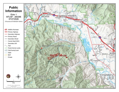 Smoky skies as state fire activity increases