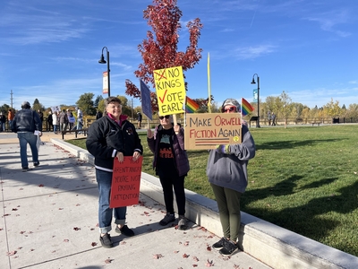 No Kings rallies in Missoula, Helena quieter, but crowds focus on voting
