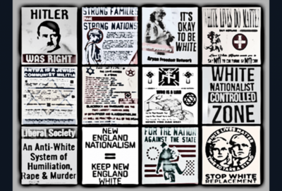 Report tracks ongoing surge of white supremacist propaganda in nation, Nevada