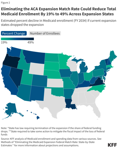 Medicaid cuts would be painful in all states, but Nevada would get hurt more than most