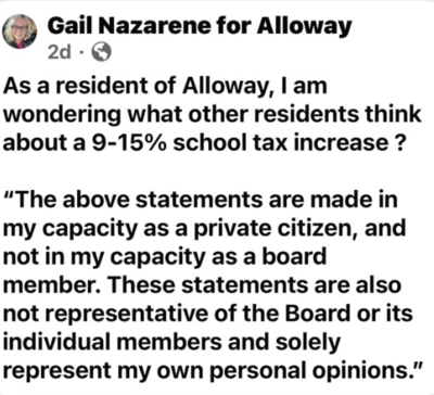 School board member sues NJ officials, alleging they stifle free speech