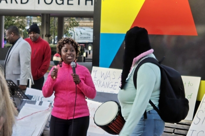 Ohio Haitians and their supporters march on Columbus with demands