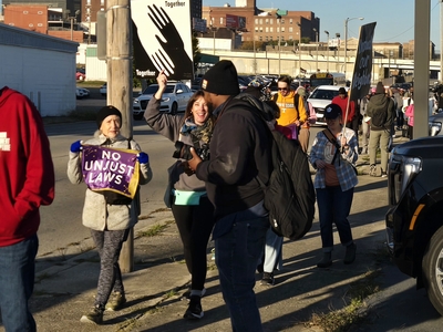 Ohio Haitians and their supporters march on Columbus with demands