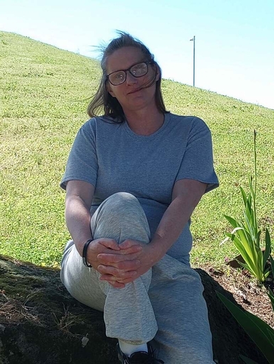 Terri Lee Brown outside Coffee Creek Correctional Facility in Wilsonville on May 8, 2024, when she was released. The Oregon Supreme Court ruled she was illegally imprisoned there. (Provided)