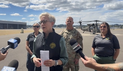 ‘A lot of fire season left:’ Gov. Kotek urges caution ahead of Labor Day