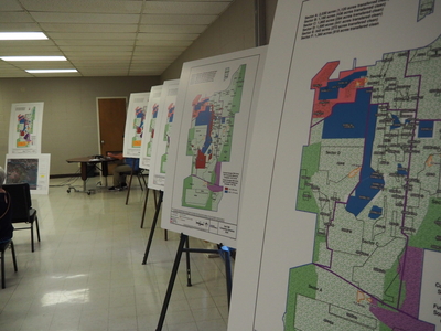 A progression of color maps illustrated the U.S. Armyâs work on removing pollution from the former ammunition manufacturing plant at De Soto that is to be the site of a proposed $4 billion Panasonic vehicle battery manufacturing plant. Federal and state regulators issued a new permit allowing redevelopment of land for Panasonic. (Tim Carpenter/Kansas Reflector)