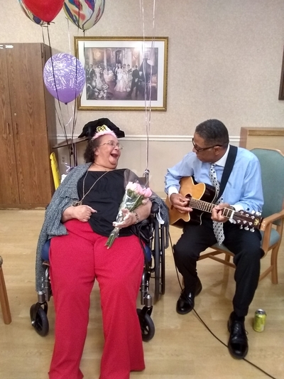 Genesis HealthCare still owes $112,500 from a $950,000 settlement over the death of Margarett Johnson after an accident in a Maryland nursing home, according to a bankruptcy claim. She is seen here with her brother William Tolson. ( Photo courtesy of Angela Swann)