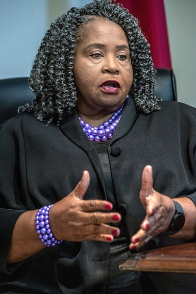 Vice Mayor Virginia Rivers, Mason, Tenn. (Photo: John Partipilo)