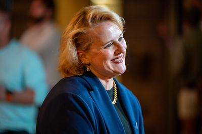 Nashville Sen. Heidi Campbell was reelected on Tuesday night. (Photo: Nick Fantasia)