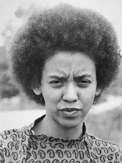 Knoxville native and poet Yolanda Cornelia 'Nikki' Giovanni, circa 1968. (Photo by Pictorial Parade/Getty Images)