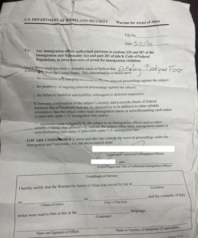 Court orders ICE to justify arrest of Nashville journalist&nbsp;