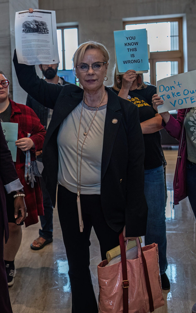 Tennessee redistricting debate marked by fiery oratory about Black struggles for voting rights&nbsp;